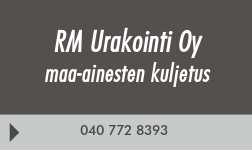 RM Urakointi Oy logo